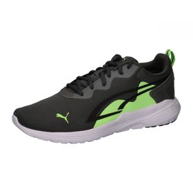 Puma 386269 All-Day Active Shadow Gray Fizzy Lime Black Unisex Spor Ayakkabı