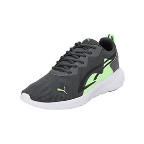 Puma 386269 All-Day Active Shadow Gray Fizzy Lime Black Unisex Spor Ayakkabı