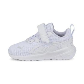 Puma 38738807 All Day Active AC Beyaz Cırtlı Çocuk Spor Ayakkabı