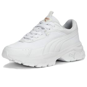 Puma 389223 Cassia Via Beyaz Pembe Altın Sıcak Kadın Spor Ayakkabı