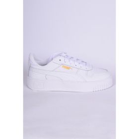 Puma 389390-01 Carina Street Deri Ortopedik Taban Günlük Beyaz Kadın Spor Ayakkabı