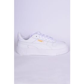 Puma 389390-01 Carina Street Deri Ortopedik Taban Günlük Beyaz Kadın Spor Ayakkabı