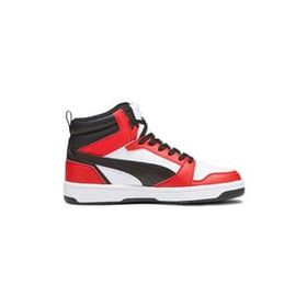 Puma 392326 04 Rebound V6 Beyaz Kırmızı Yetişkin Erkek Basketbol Ayakkabısısı
