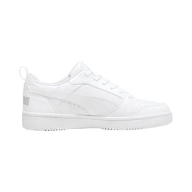 Puma 392328-03 Rebound v6 Low Beyaz Cool Light Gray Erkek Günlük Ayakkabı
