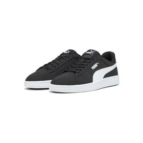 Puma 392336 01 Puma Smash 3.0 Buck Puma Black-Puma Whıt E Yetişkin Erkek Tennis Sneaker