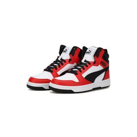 Puma 39383103 Rebound V6 Mid Jr Kırmızı Genç Günlük Ayakkabı