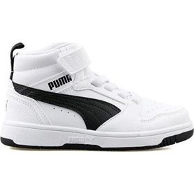 Puma 39383202 Rebound V6 Mid Ac+ Ps Beyaz Çocuk Günlük Ayakkabı