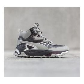 Puma 393985 10 Trinity Mid Hybrid L Gri Erkek Spor Bot
