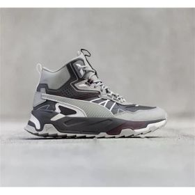 Puma 393985 10 Trinity Mid Hybrid L Gri Erkek Spor Bot
