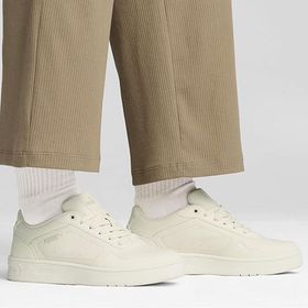 Puma 395021-10 Court Classy Krem Kadın Spor Ayakkabı