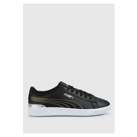 Puma 39508502 Vikky V3 Metallic Shine Kadın Siyah Sneaker