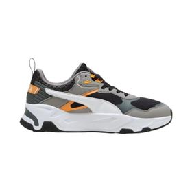 Puma 395262-02 Trinity Desert Road Black White Slate Clementine Erkek Koşu ve Yürüyüş Ayakkabı