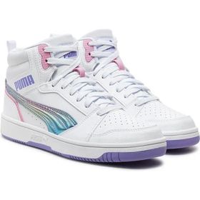 Puma 39872501Rebound V6 Mid BouncyS ky Beyaz Kadın Spor Ayakkabı