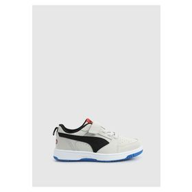 Puma 40063801 Rebound V6 Lomid 90Sac+ PS Gri Erkek Çocuk Sneaker