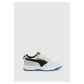 Puma 40063801 Rebound V6 Lomid 90Sac+ PS Gri Erkek Çocuk Sneaker