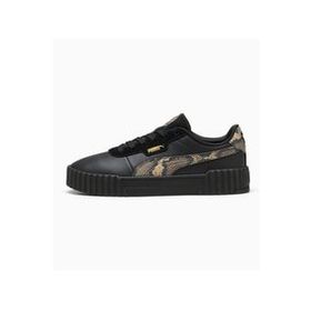 Puma 400723 02 Carina 3.0 Snake Chic Siyah Altın Kadın Sneaker Ayakkabı