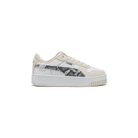 Puma 401611 Carina Street Snake Chic Beyaz Siyah Spor Ayakkabı