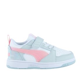 Puma 402786-01 Rebound V6 Mavi Çocuk Spor Ayakkabı