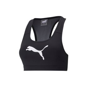 Puma 52030451 Mid Impact 4keeps Bra Kadın Siyah Sporcu Sütyeni