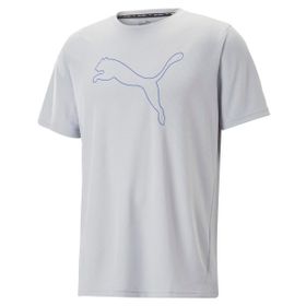 Puma 520315-80 Performance Cat Tee Gri Erkek T-shirt