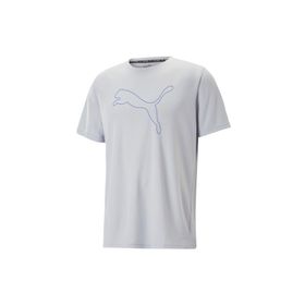 Puma 520315-80 Performance Cat Tee Gri Erkek T-shirt