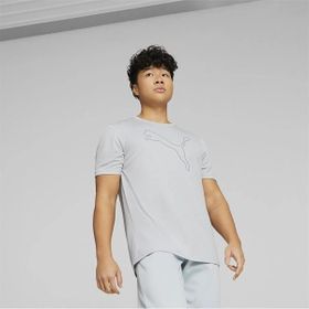Puma 520315-80 Performance Cat Tee Gri Erkek T-shirt