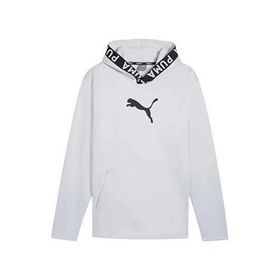 Puma 52089399 Train PWR Fleece Gri Antrenman Erkek Sweatshirt