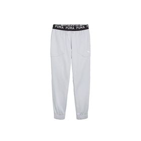 Puma 52089498 Train PWR Fleece Gri Antrenman Erkek Eşofman Altı