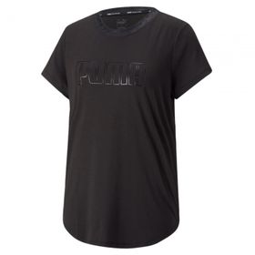 Puma 52225201 Safari Glam Ss Kadın Siyah Koşu Tişört