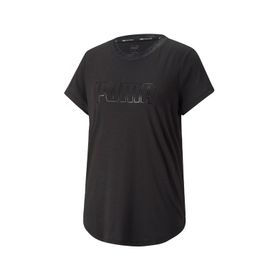 Puma 52225201 Safari Glam Ss Kadın Siyah Koşu Tişört