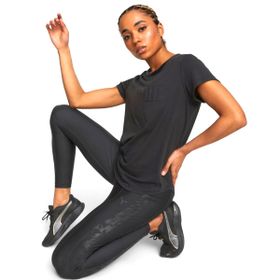 Puma 52225201 Safari Glam Ss Kadın Siyah Koşu Tişört