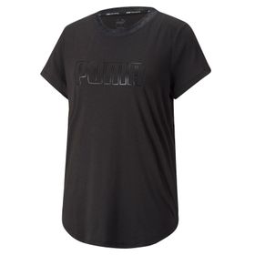 Puma 52225201 Safari Glam Ss Kadın Siyah Koşu Tişört
