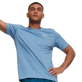 Puma 52315120 Run Favorite Heather Mavi Koşu Erkek T-Shirt