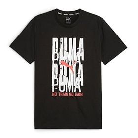 Puma 52509901 Siyah Men's Graphic Emblem TEE Günlük Erkek T-Shirt