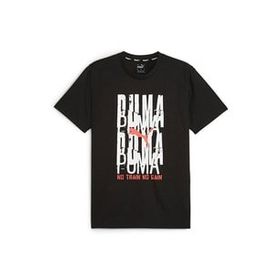 Puma 52509901 Siyah Men's Graphic Emblem TEE Günlük Erkek T-Shirt