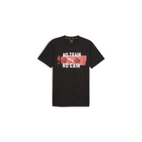 Puma 52510001 Siyah Men's Graphic Slogan TEE Q1 Günlük Erkek T-Shirt