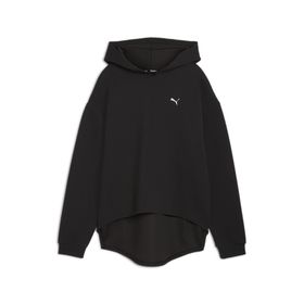 Puma 525756-01 Siyah Q4 Studio Textured Kadın Sweatshirt