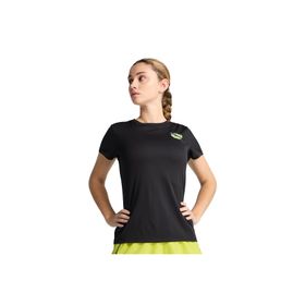 Puma 52655301 Siyah Graphics Kadın Koşu T-Shirt