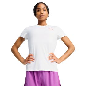 Puma 52655302 Graphics Beyaz Koşu Kadın T-shirt