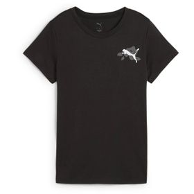 Puma 52655901 Siyah Graphics Train Concept Günlük Stil Kadın T-Shirt