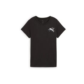 Puma 52655901 Siyah Graphics Train Concept Günlük Stil Kadın T-Shirt