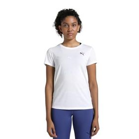 Puma 52655902 Beyaz Graphics Kadın Antrenman T-Shirt