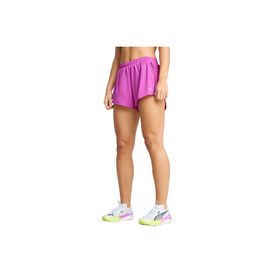 Puma 52658589 Mor Run Velocity 3 inç Kadın Koşu Şort