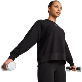 Puma 52668801 Cloudspun Fashion Midlayer Siyah Antrenman Kadın T-shirt