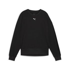 Puma 52668801 Cloudspun Fashion Midlayer Siyah Antrenman Kadın T-shirt