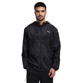 Puma 526734-51 Siyah TAD Essentials Allover Print Erkek Ceket