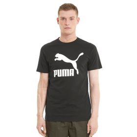 Puma 53008801 Classics Logo Tee Erkek Siyah Günlük Stil Tişört
