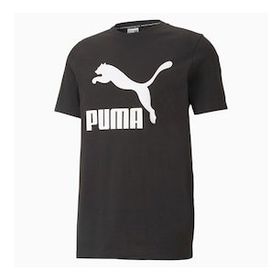 Puma 53008801 Classics Logo Tee Erkek Siyah Günlük Stil Tişört