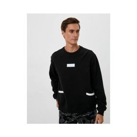 Puma 53032703 Court Side Crew Siyah Erkek Sweatshirt