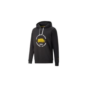 Puma 53823401 Pl Graphic Hoodie Siyah Erkek Sweatshirts